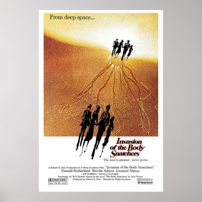 Invasion av kroppsskannrar 1978 poster (Framsidan)