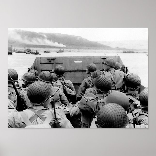 Invasion av Normandie - 6 juni 1944 Poster (Framsidan)