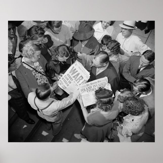 Invasion av Polen 1939 Poster (Framsidan)