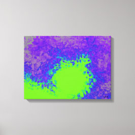 Invasion Of Green Canvastryck