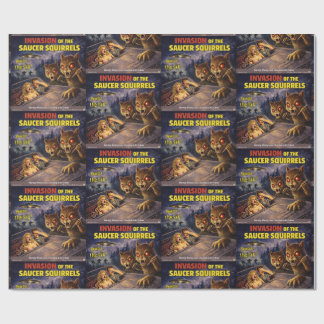 Invasion of the Saucer Squirrels Presentpapper