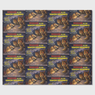 Invasion of the Saucer Squirrels Presentpapper
