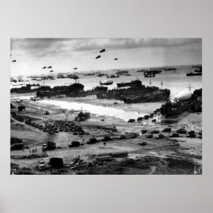 Invasionen av Normandie Poster