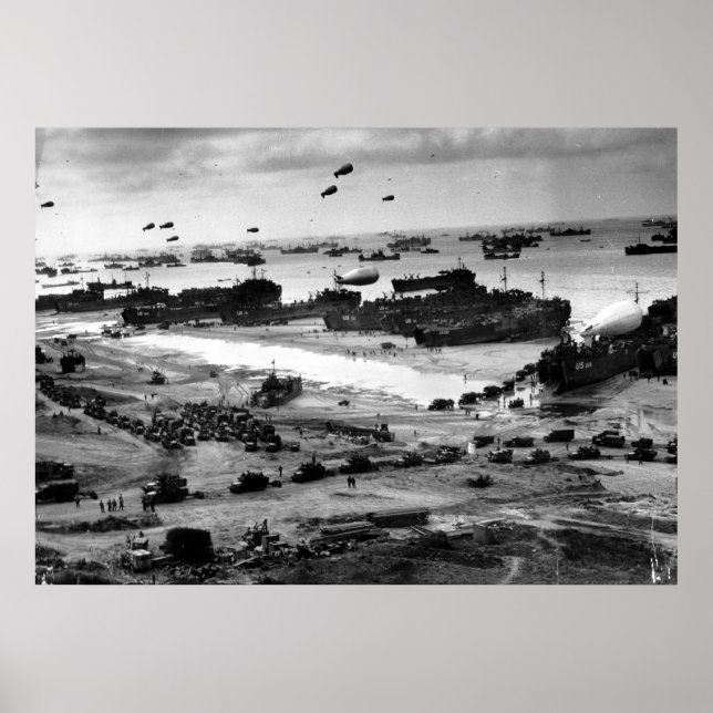 Invasionen av Normandie Poster (Framsidan)