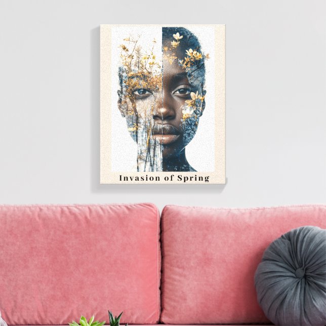 Invasionen i Vår Canvastryck (Insitu (Vardagsrum))