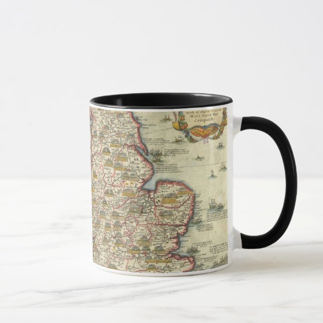 Invasionerna av England & Irland Mugg (Höger)