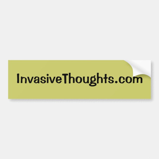 InvasiveThoughts.com Bildekal (Framsidan)