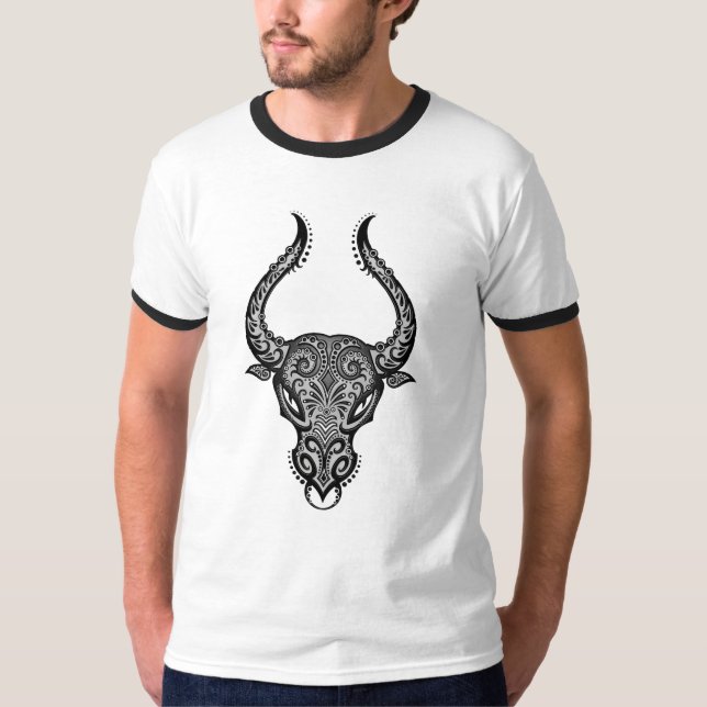 Invecklad stam- Oxen Tee (Framsida)
