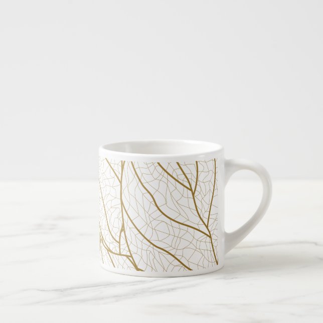 invecklat mönster espressomugg (Höger)