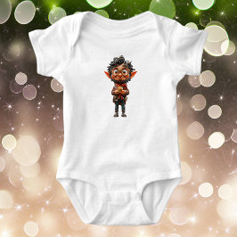 Inventor jul Elf Baby Bodydräkt T Shirt