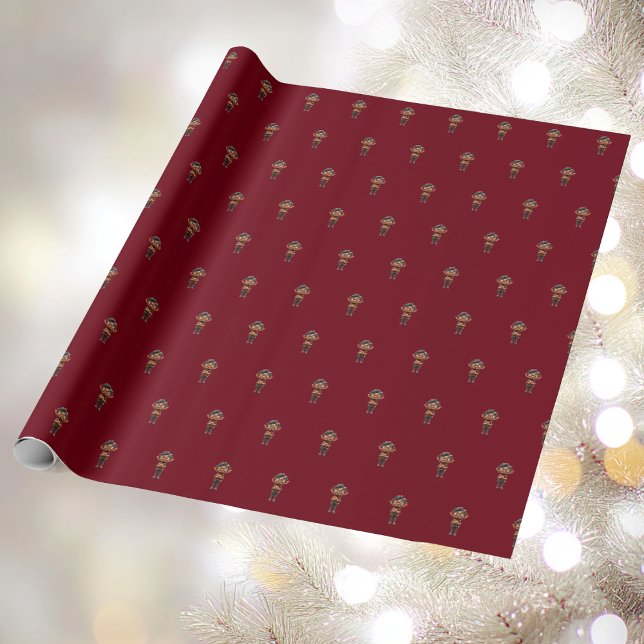 Inventor jul Elf Wrapping Papper Presentpapper (Skapare uppladdad)