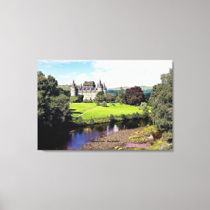 Inveraray Castle - Klan Campbell Canvastryck