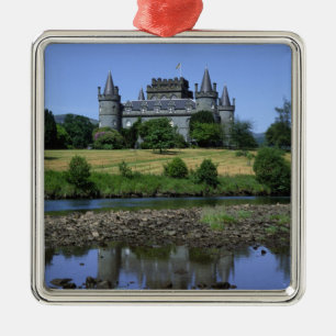 Inverary Castle, Strathclyde, Skottland Julgransprydnad Metall