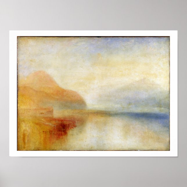 Inverary Pier, Loch Fyne, God morgon, 1840-50 (olj Poster (Framsidan)