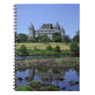 Inverary slott, Strathclyde, Skottland Anteckningsbok