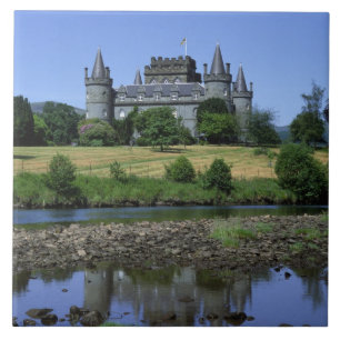 Inverary slott, Strathclyde, Skottland Kakelplatta