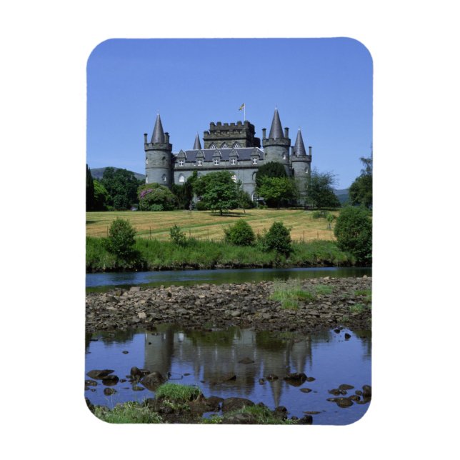Inverary slott, Strathclyde, Skottland Magnet (Vertikal)