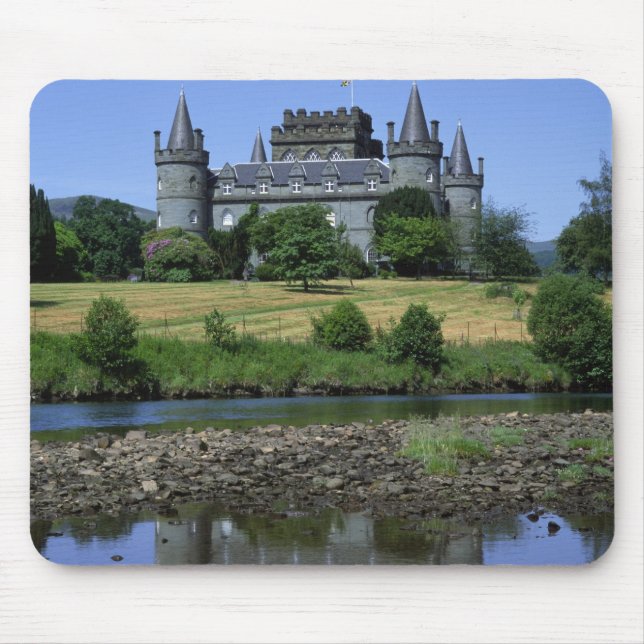 Inverary slott, Strathclyde, Skottland Musmatta (Framsidan)