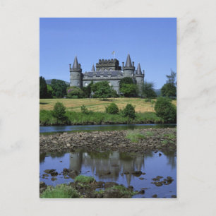 Inverary slott, Strathclyde, Skottland Vykort