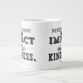 Inverkan av kindness Mugg Jumbo Mugg