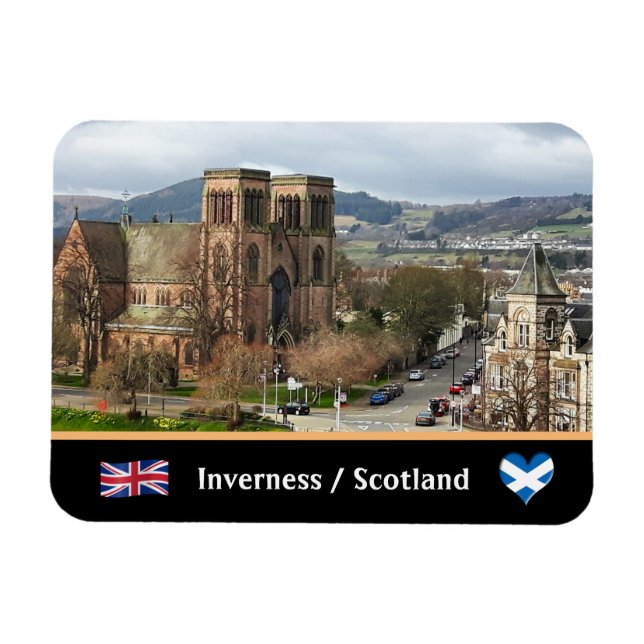 Inverness - Capital of Scottish Highlands Magnet (Horisontell)