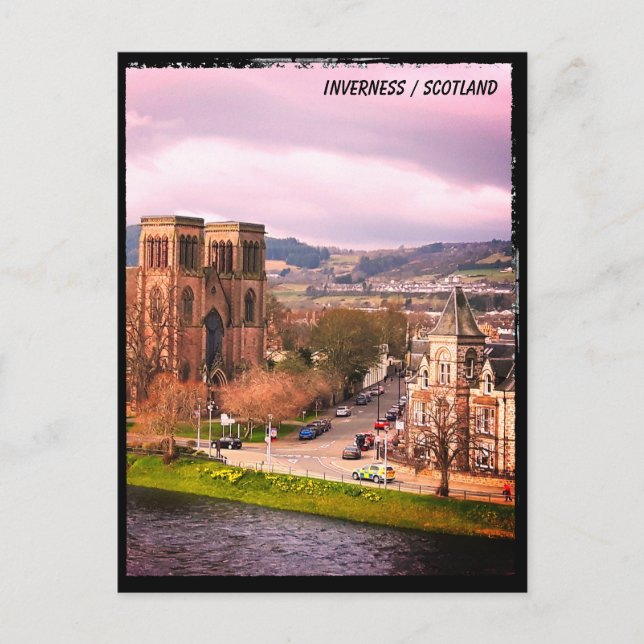 Inverness - Capital of Scottish Highlands Vykort (Framsida)