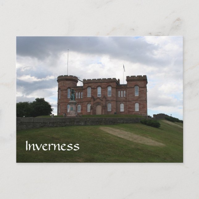 Inverness Castle Hill Vykort (Framsida)