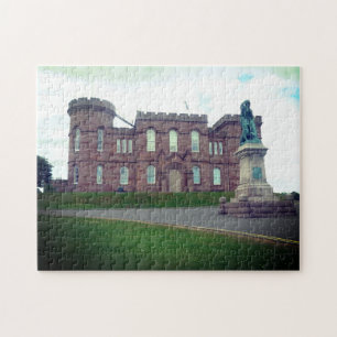 inverness castle scotland pussel