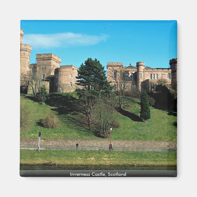 Inverness Castle, Skottland Magnet (Framsidan)