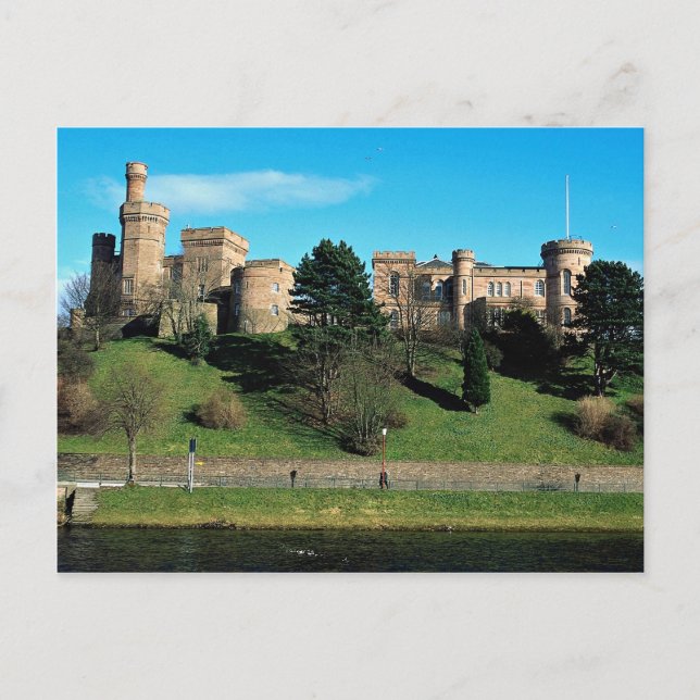 Inverness Castle, Skottland Vykort (Framsida)