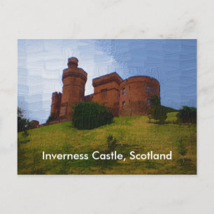 Inverness Castle, Skottland Vykort