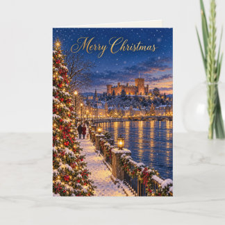 Inverness Riverside God Jul Helgkort