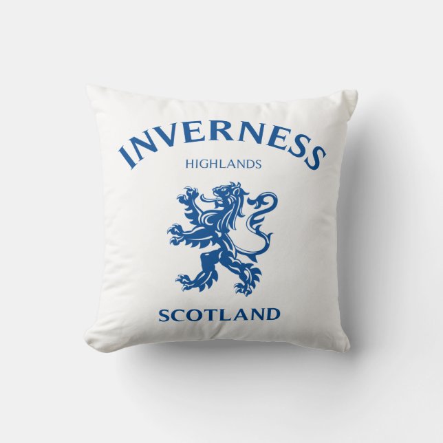 INVERNESS Scotland Kudde (Framsida)