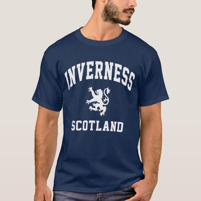 Inverness skotsk tee shirt (Framsida)