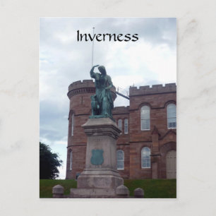Inverness slott staty vykort
