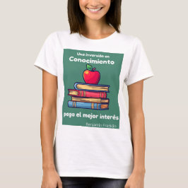 inversion av en conocimiento paga el mejor intere t shirt
