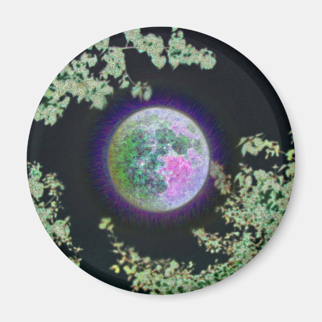 Invert Måne Magnet (Framsidan)