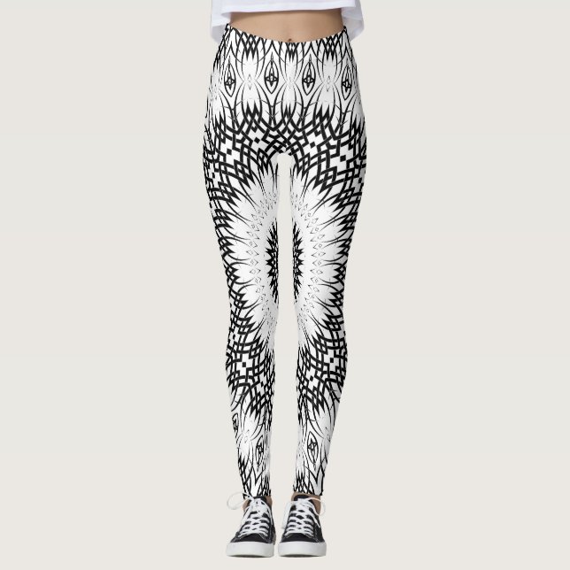Invertera Eclipse Mandala 2 Leggings (Framsida)