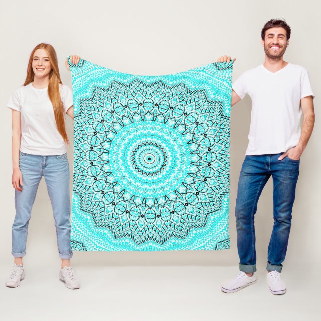 Invertera Eve Mandala Fleecefilt (På plats)
