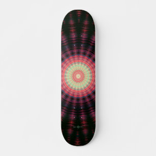 Invertera Ljudvågsmandala 3 Mini Skateboard Bräda 18,5 Cm