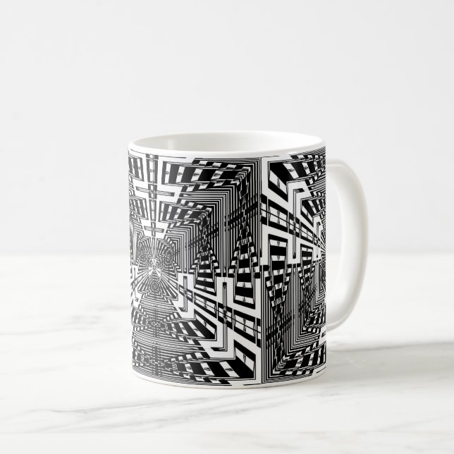 Invertera Reflektera Kub Kaffemugg (Framsida höger)