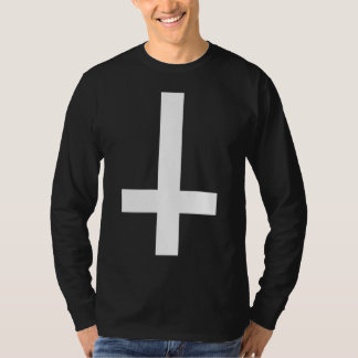 Inverterad arg T-tröja T-shirt