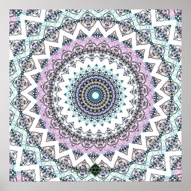 Inverterad Balans Mandala 2 Poster (Framsidan)