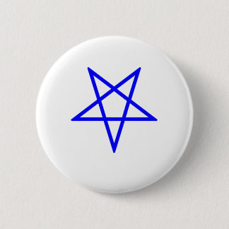 Inverterad blåttPentagram Knapp