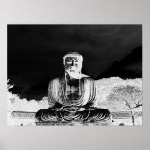 Inverterad Buddha Poster