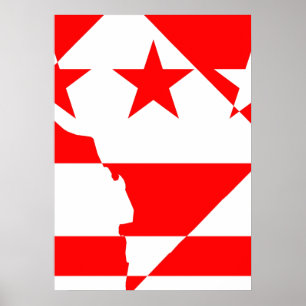 Inverterad DC - gränser Poster