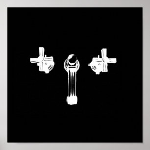 Inverterad Faucet Poster