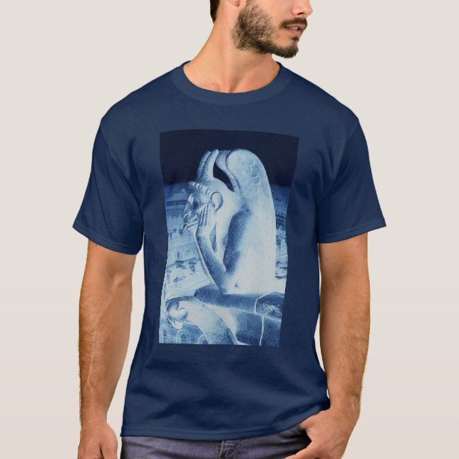 Inverterad GargoyleTshirt Tee Shirt (Framsida)