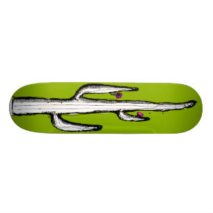 Inverterad kaktus skateboard bräda 20 cm