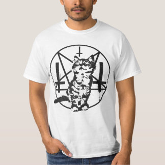 Inverterad kor- & Pentaclekattunge T-shirt
